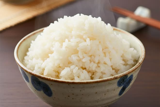 Steamed Jasmine Rice / Riz Jasmin à la vapeur