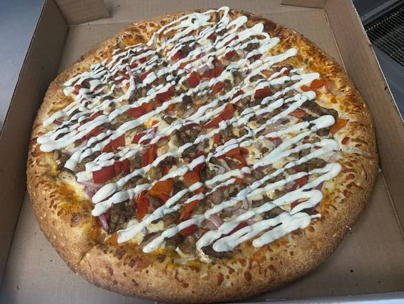 Butter Chicken Pizza