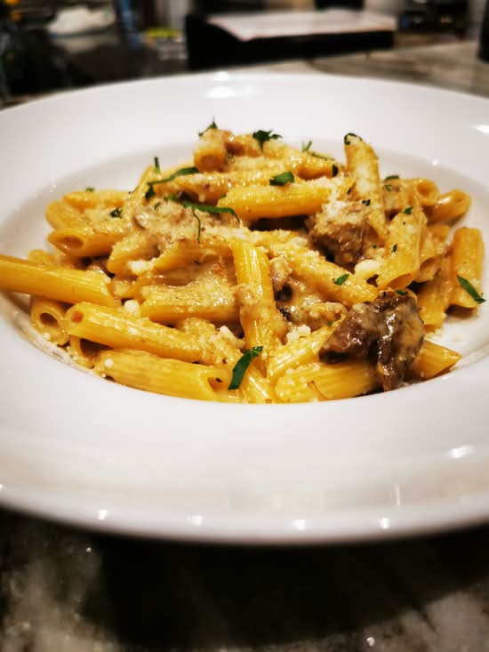 Penne al Tartufo Pasta