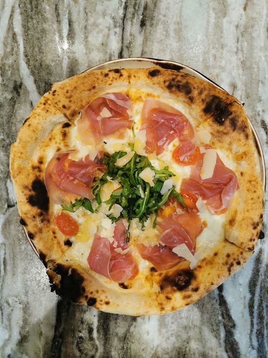 Crudo (White Pizza)