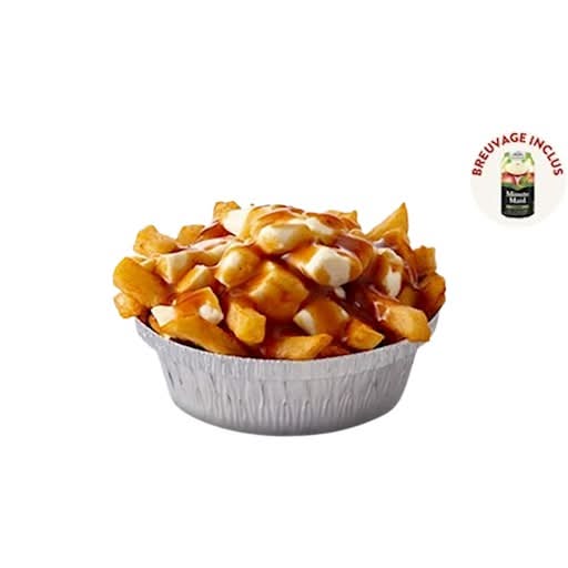 Bébé poutine Douce avec breuvage / Sweet Baby Poutine with Beverage