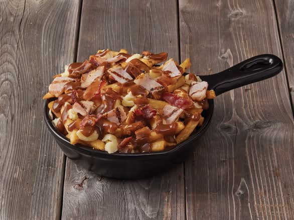 Poutine avec bacon / Poutine with Bacon