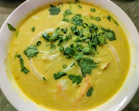 Spicy Curry Vermicelli Soup