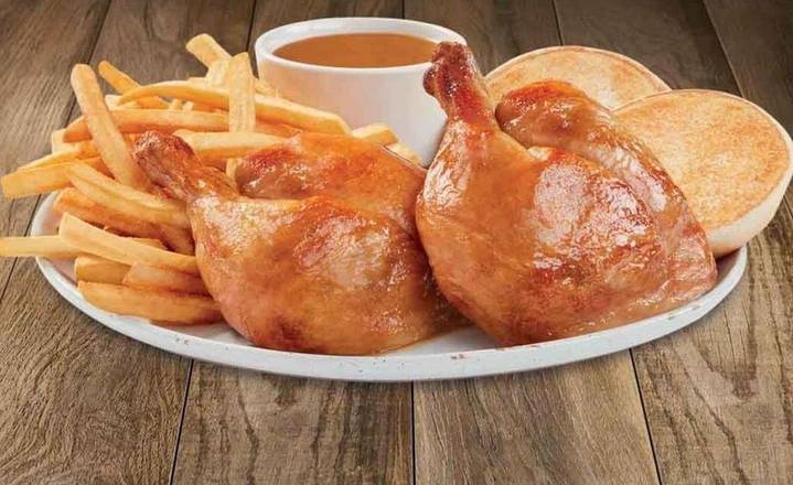 Double cuisse de poulet / Double Chicken Leg