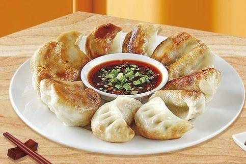 C5. Corn & Pork Pan-Fried Dumpling